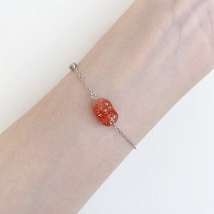 Golden Strawberry Quartz Pixiu