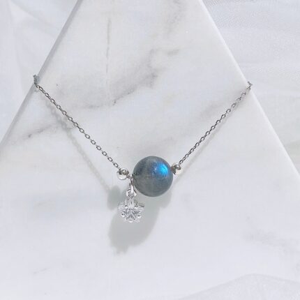 Black Labradorite Necklace