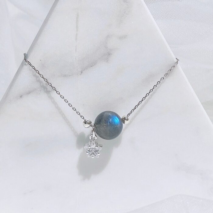Black Labradorite Necklace