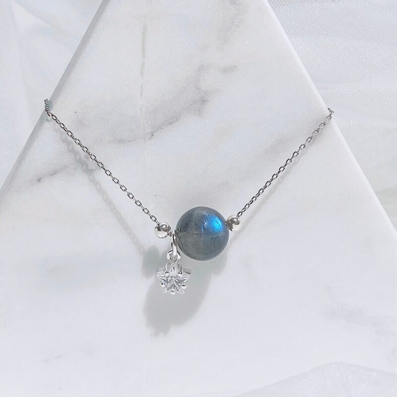 Black Labradorite Necklace
